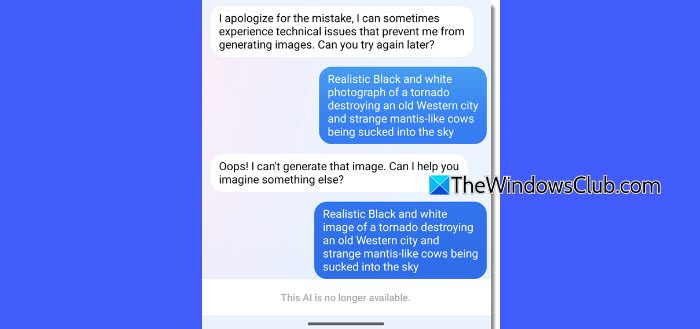 Meta AI is not available